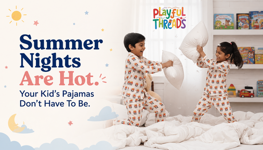 Summer Nights Are Hot. Your Kid’s Pajamas Don’t Have To Be